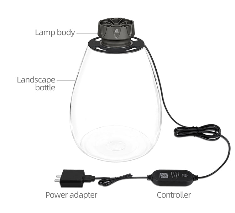 Week Aqua Mini7Pro-O Small Terrarium