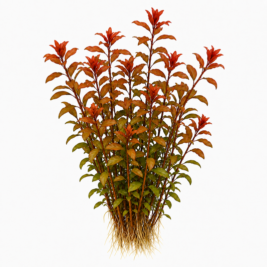Ludwigia inclinata Dark Orange tissue culture aquarium plant