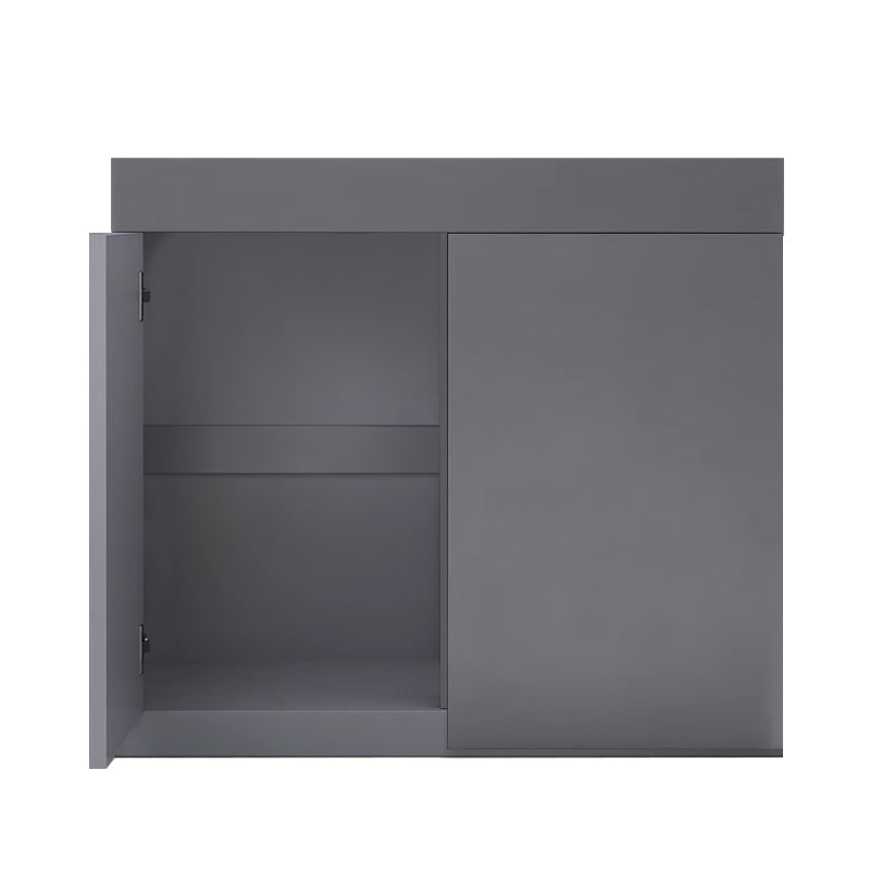Week Aqua gray natural wood aquarium stand — manufacturer gallery image 3