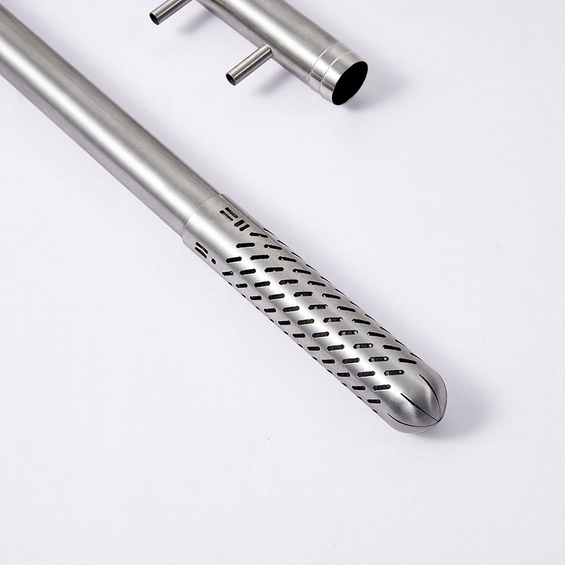 Week Aqua Metal Lily Pipes — stainless steel pipe detail 3
